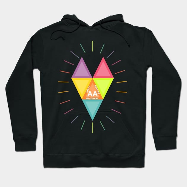 Unity Heart Hoodie by saraink